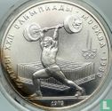 Russia 5 rubles 1979 (IIMD) "1980 Summer Olympics in Moscow - Weightlifting" - Image 1