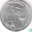 San Marino 500 lire 1988 "Winter Olympics in Calgary" - Afbeelding 2
