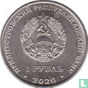 Transnistria 1 ruble 2020 "Cathedral of the Ascension of the Lord in Kitskany" - Image 1