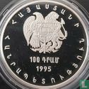 Armenië 100 dram 1995 (PROOF) "50th anniversary of the United Nations" - Afbeelding 1