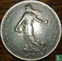 Frankreich 1 Franc 1960 (larger 0) - Bild 2