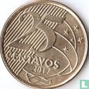 Brazil 25 centavos 2017 - Image 1
