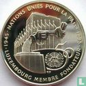 Luxemburg 100 francs 1995 (PROOF) "50th anniversary of the United Nations" - Afbeelding 1