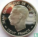Luxemburg 100 francs 1995 (PROOF) "50th anniversary of the United Nations" - Afbeelding 2