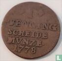 Braunschweig-Wolfenbüttel 1 Pfenning 1778 (Typ 1) - Bild 1