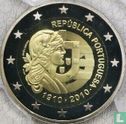 Portugal 2 euro 2010 (PROOF) "100 years of the Portuguese Republic" - Afbeelding 1