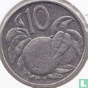 Cook Islands 10 cents 1977 - Image 2