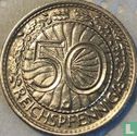 Empire allemand 50 reichspfennig 1935 (nickel - G) - Image 2
