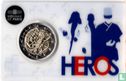 Frankrijk 2 euro 2020 (coincard - heros) "Medical research" - Afbeelding 1