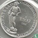 Italy 500 lire 1986 "600th anniversary Birth of Donatello" - Image 1