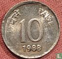 Inde 10 paise 1988 (Calcutta - type 3) - Image 1