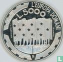 San Marino 5000 lire 1999 (PROOF) "Europe of tomorrow" - Afbeelding 2