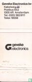 Geveke Electronics