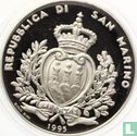 San Marino 10000 lire 1995 (PROOF) "Amerigo Vespucci" - Afbeelding 1