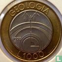 San Marino 1000 lire 1998 "Geology" - Image 1