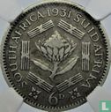 Afrique du Sud 6 pence 1931 - Image 1