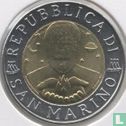 San Marino 500 lire 1997 "Music" - Image 2