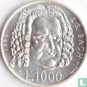 San Marino 1000 lire 1985 "300th anniversary Birth of Johann Sebastian Bach" - Afbeelding 1