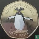Falklandeilanden 50 pence 2017 "Northern rockhopper penguin" - Afbeelding 2