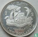 Anguilla 2 dollars 1969 (PROOF) "National flag" - Image 1