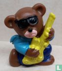 Bear with guitar (black glasses) - Image 1