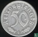 Empire allemand 50 reichspfennig 1939 (G - aluminium) - Image 2