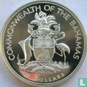 Bahamas 10 dollars 1985 (PROOF - silver) "Royal visit" - Image 2