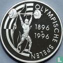 Netherlands Antilles 25 gulden 1995 (PROOF) "1996 Summer Olympics in Atlanta - Centennial of modern Olympic Games" - Image 2