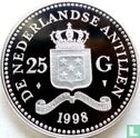 Nederlandse Antillen 25 gulden 1998 (PROOF) "World Wildlife Fund" - Afbeelding 1
