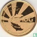 Netherlands Antilles 10 gulden  2007 (PROOF) "International year of the dolphin" - Image 1