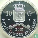 Niederländische Antillen 10 Gulden 2001 (PP) "Clovis I tremissis" - Bild 1
