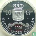Antilles néerlandaises 10 gulden 2001 (BE) "Maria Theresia double sovereign" - Image 1