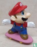 Mario op skateboard - Afbeelding 1