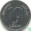 Maldives 10 laari 2012 (AH1433) - Image 2