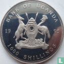 Uganda 1000 shillings 1995 (PROOF) "50th anniversary of the United Nations" - Image 1