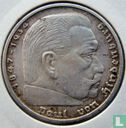 Duitse Rijk 5 reichsmark 1939 (A) - Afbeelding 2