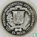 République dominicaine 25 pesos 1979 (BE) "Visit of Pope John Paul II" - Image 2