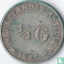 Nederlandse Antillen ¼ gulden 1967 (vis zonder ster) - Afbeelding 1