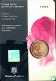 Andorra 2 euro 2020 (coincard - Govern d'Andorra) "50 years of women's universal suffrage" - Afbeelding 2