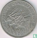 Central African Republic 100 francs 1990 - Image 2