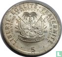 Haiti 5 centimes 1975 "FAO" - Image 2
