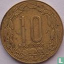 Zentralafrikanischen Staaten 10 Franc 1992 - Bild 2