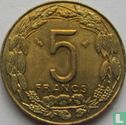 États d'Afrique centrale 5 francs 1998 - Image 2