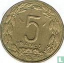 Centraal-Afrikaanse Staten 5 francs 1984 - Afbeelding 2