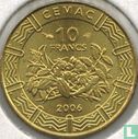 Centraal-Afrikaanse Staten 10 francs 2006 - Afbeelding 1