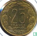 États d'Afrique centrale 25 francs 1978 - Image 2