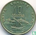 Djibouti 10 francs 1989 - Afbeelding 2