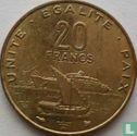 Djibouti 20 francs 1996 - Afbeelding 2