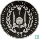 Djibouti 100 francs 1994 (PROOF) "1996 Summer Olympics in Atlanta" - Image 1