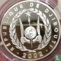 Djibouti 250 francs 2002 (PROOF) "Introduction of the Euro" - Afbeelding 1